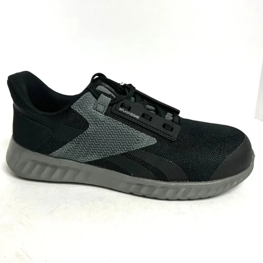 Reebok Mens Sublite Legend Work Sneaker Comp Toe Black 8W